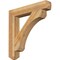 Ekena Millwork Legacy Craftsman Rough Sawn Bracket, Western Red Cedar, 4"W x 26"D x 26"H BKT04X26X26LEC04RWR - alternate 1